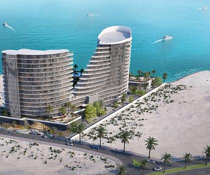 1 BR mit Strandlage und frontalem Meerblick