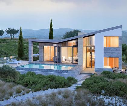 Neubauprojekt in den Bergen über Paphos