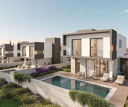 Villa mit Dachterrasse und Meerblick