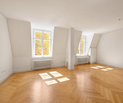 Bezaubernde, familiengerechte 4-Zimmer-Wohnung in Altbau-Villa mit Traumblick auf den Schlosskanal