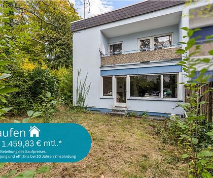 ++ Niederursel: Sanierungsbedürftiges Reihenendhaus mit schönem Garten und Garage ++