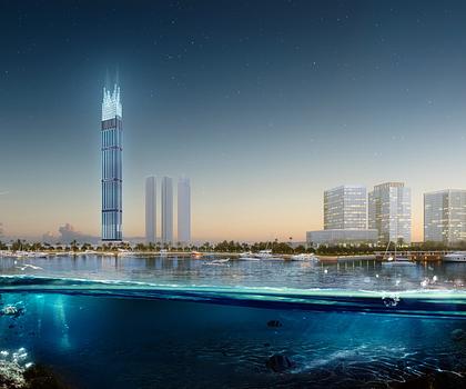 Penthouse im höchsten Wohngebäude der Welt