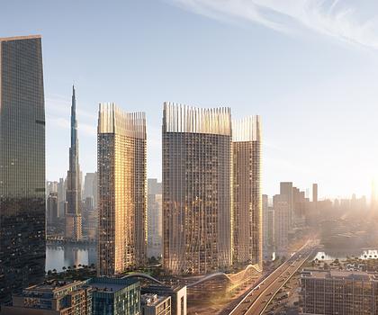 Skyrise in der Business Bay