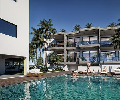 Exklusives 3-Schlafzimmer-Apartment mit privatem Dachgarten