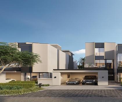 Townhaus in Nad Al Sheba auf Höhe des Burj Khalifa