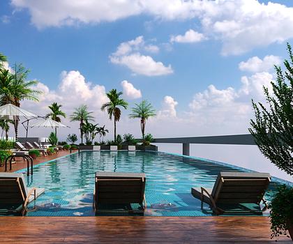 Parkside Boulevard, Dubailand 2 Zimmer plus 1 extra Raum als Büro oder Schlafzimmer