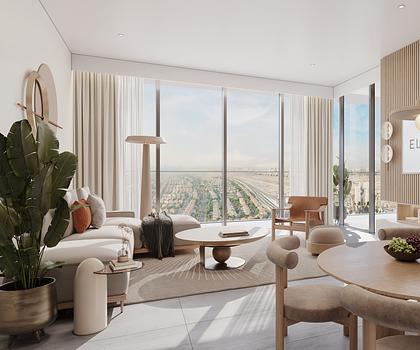 Jumeirah Lake Towers - direkt hinter der Marina