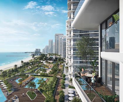 Hier entsteht ein neues Paradies an der Küste
3 BR Duplex mit Meerblick