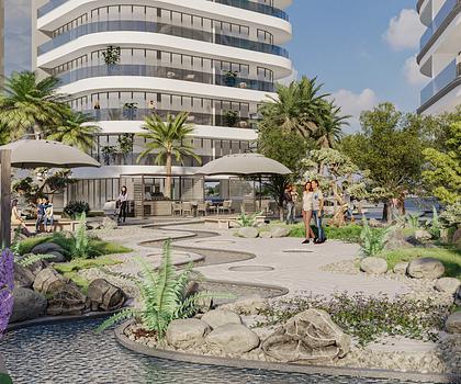 Attraktives 2-Zimmer-apartment mit Dubai Hills Blick