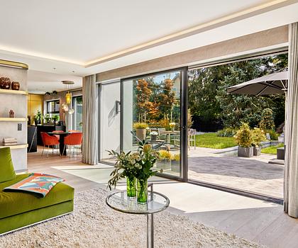 Ästhetisches Design-Domizil mit hinreißendem Garten und viel Privatsphäre