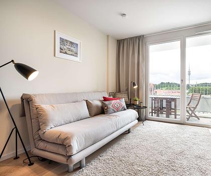 Ready to live! Voll möbliertes Luxus-Apartment in Schwabing