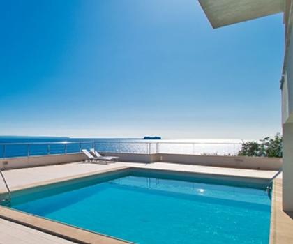 Duplex Wohnung mit atemberaubenden Meerblick in Cala Vinyas auf Mallorca zu verkaufen