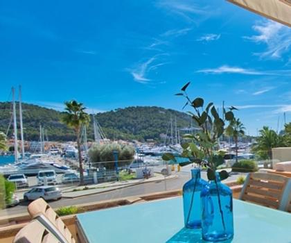 ***Helle Meerblick Wohnung mit großer Terrasse in Port Andratx, Mallorca***