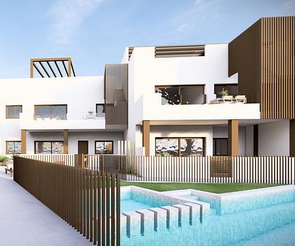 Apartments mit Pool und Meeresnähe