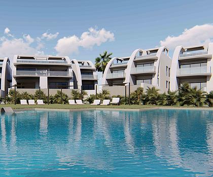 Fantastische Penthouse-Wohnungen mit Meerblick, Privatpool und Dachterrasse in wunderschöner Anlage mit beheiztem Innenpool und Sauna