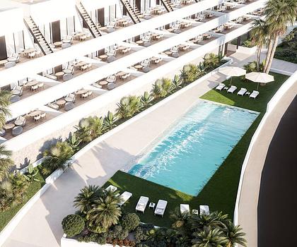 Penthouse-Wohnungen mit 2 Schlafzimmern, 2 Bädern, Dachterrasse, Gemeinschaftspools und Meerblick