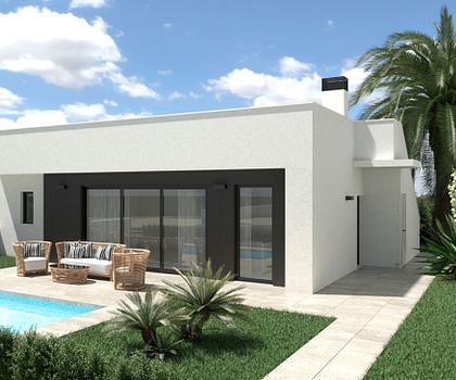 Wunderschöne Villen mit 3 Schlafzimmern, 2 Bädern, Dachterrasse und Privatpool in attraktiver Golfanlage