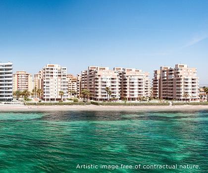 Wunderschöne Wohnung direkt am Meer möbeliert
