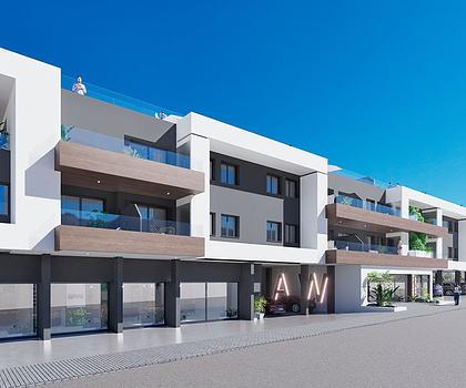 Moderne Appartements mit 3 Schlafzimmern, 2 Bädern, Einbauküchen mit Elektrogeräten und Gemeinschaftspool