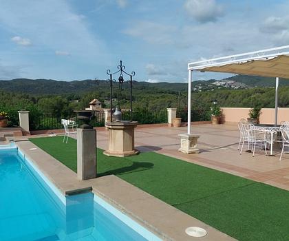 Mallorca Anwesen mit Pool und Blick auf Son Vida zu verkaufen