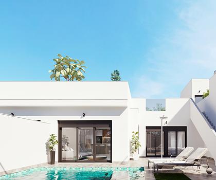 Ebenerdiges Haus im Resort mit privatem Sicherheitsdienst