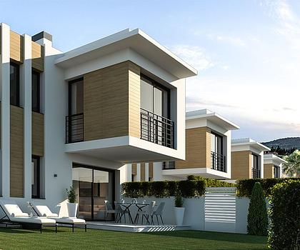 Moderne Villen mit 3 Schlafzimmern und Gemeinschafts- oder Privatpool