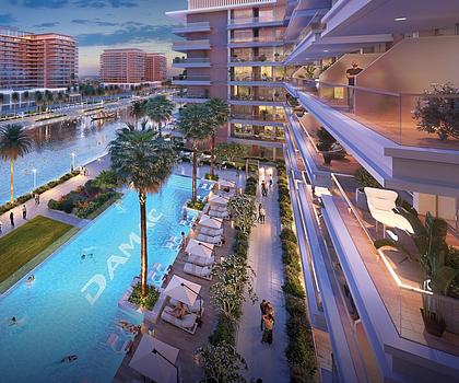 Wasserdominierte Quartiersentwicklung im Dubai Investment Park