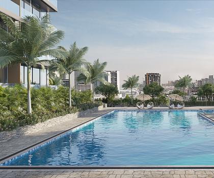 2 Zimmer - voll möbliert mit Balkon