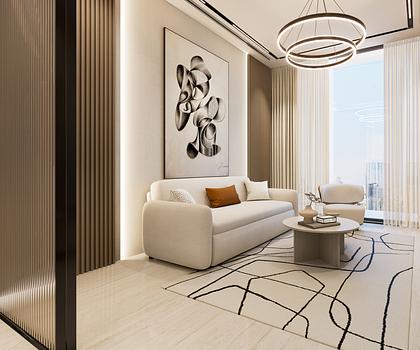 Sport City - 3 Zimmer - Flex - mit zusätzlicher Schlafcouch im Wohnzimmer - voll möbliert