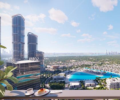 Sobha - Qualität ist Trumpf - zentrale Toplage
2,5 Schlafzimmer