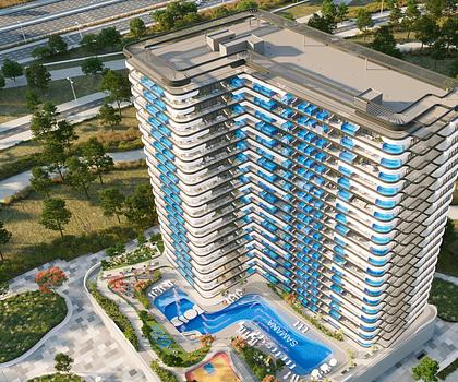 Production City - 2 Zimmer mit Pool - 17. Stock