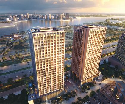 3 Zimmer zwischen Dubai Creek und Burj Khalifa