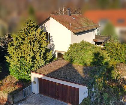 Charmantes Sanierungsobjekt in Pforzheim Rotplatte – Einfamilienhaus mit Garten und Doppelgarage