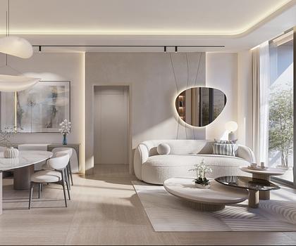 Al Jaddaf direkt zwischen Zentrum und Dubai Creek