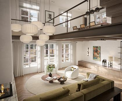 Wohnen am Nymphenburger Schloss: Exklusive Altbauvilla für höchste Ansprüche