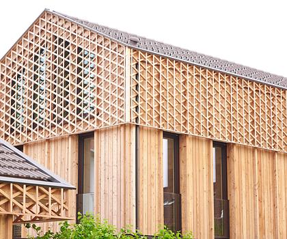 HOLZKIRCHEN - sofort bezugsfertig: Premium-Stadthaus, ein architektonisches und ökologisches Juwel