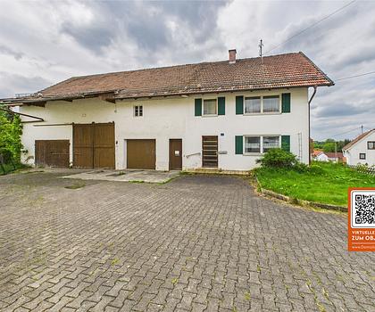 Sanierungsbedürftiges Bauernhaus mit viel Potenzial in Geretshausen