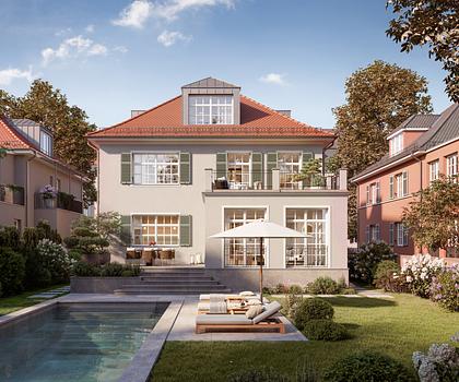 Rarität im Herzen Gern: Baugrundstück von 580 m² für Villa oder Doppelhaus