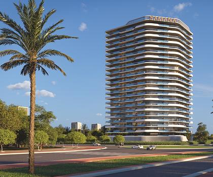 Dubai Land Residential Community (DLRC)
2 Zimmer mit Pool auf dem Balkon