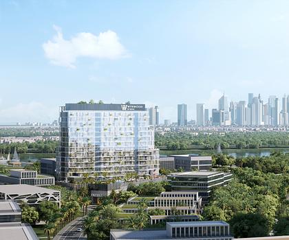 Dubai Islands mit Skyline-Blick