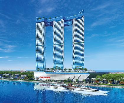 Maritime City - Frontale Meerlage - Presidential Suite mit Pool auf dem Balkon - vollmöbliert