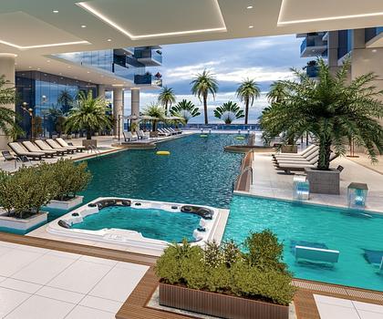 Presidential Suite mit Pool - voll möbliert