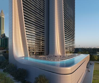 Wie in einem Wellness - Resort leben.
Dubai International Financial District