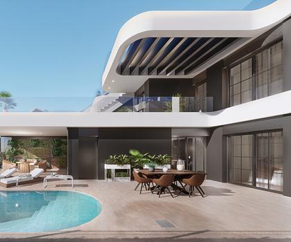 Luxuriöse Strandvilla