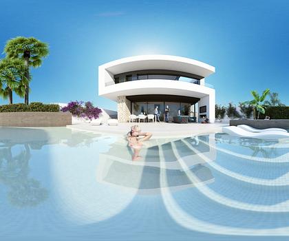 Wunderschöne Frontline Villa im la Finca Golf Resort