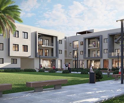 Modernes Apartment mit Pool und großem Gemeinschaftsbereich in Meeresnähe