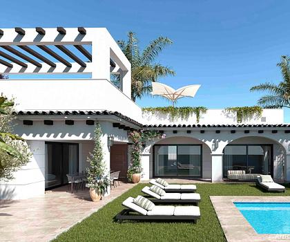 Sehr schöne Villa mit Pool möbeliert