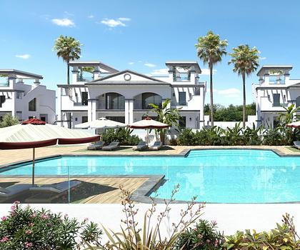 Schönes modernes Apartment mit Pool