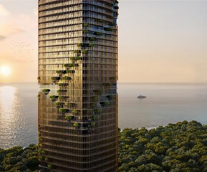 Projekt Kanyon auf Maritime City - erste Reihe mit Meerblick