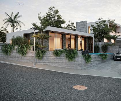 4-Zimmer-Villa mit Pool und Meerblick